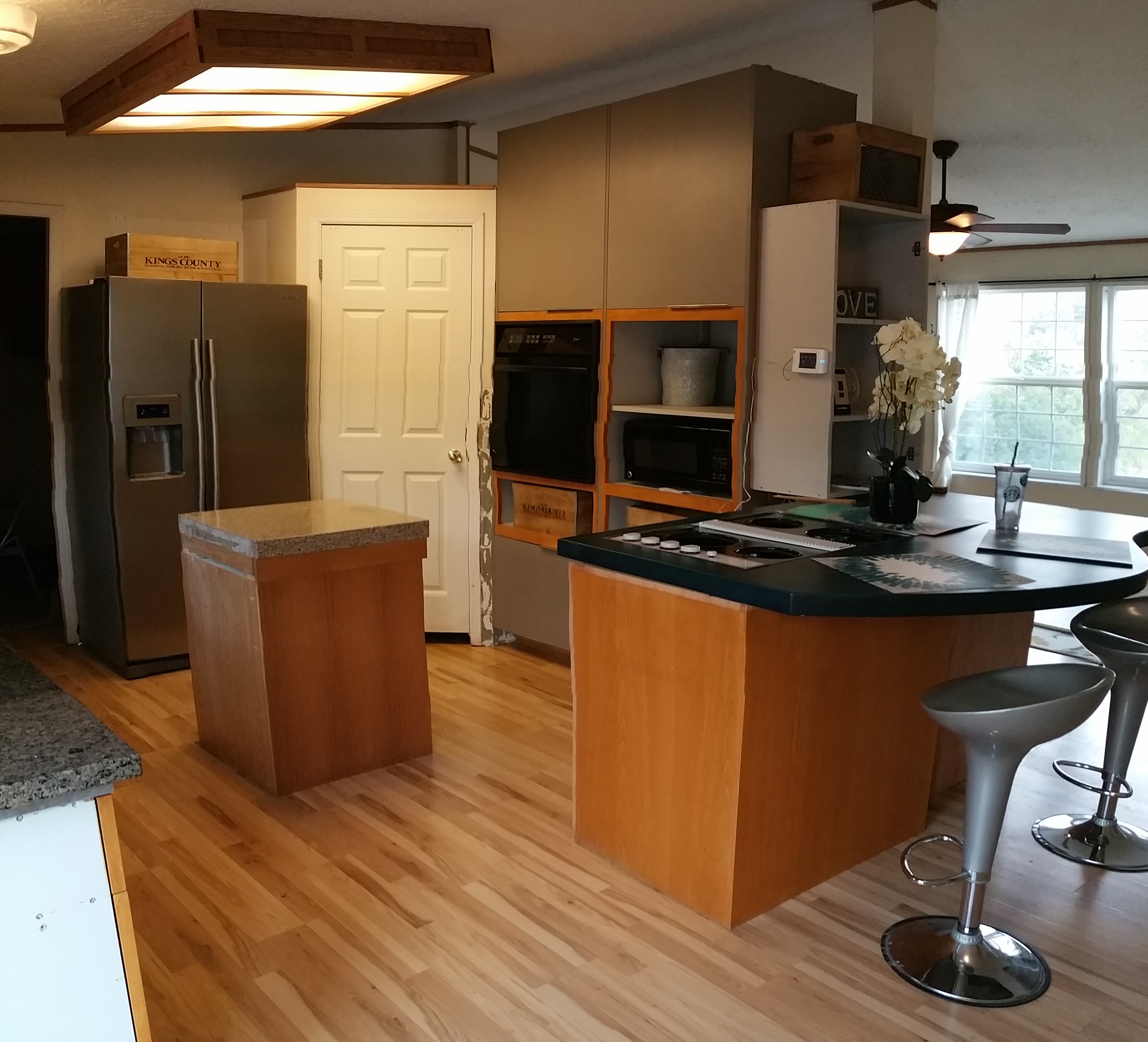 New Kitchen with $1800 Kohler Tripple Bowl Sink - WOW!