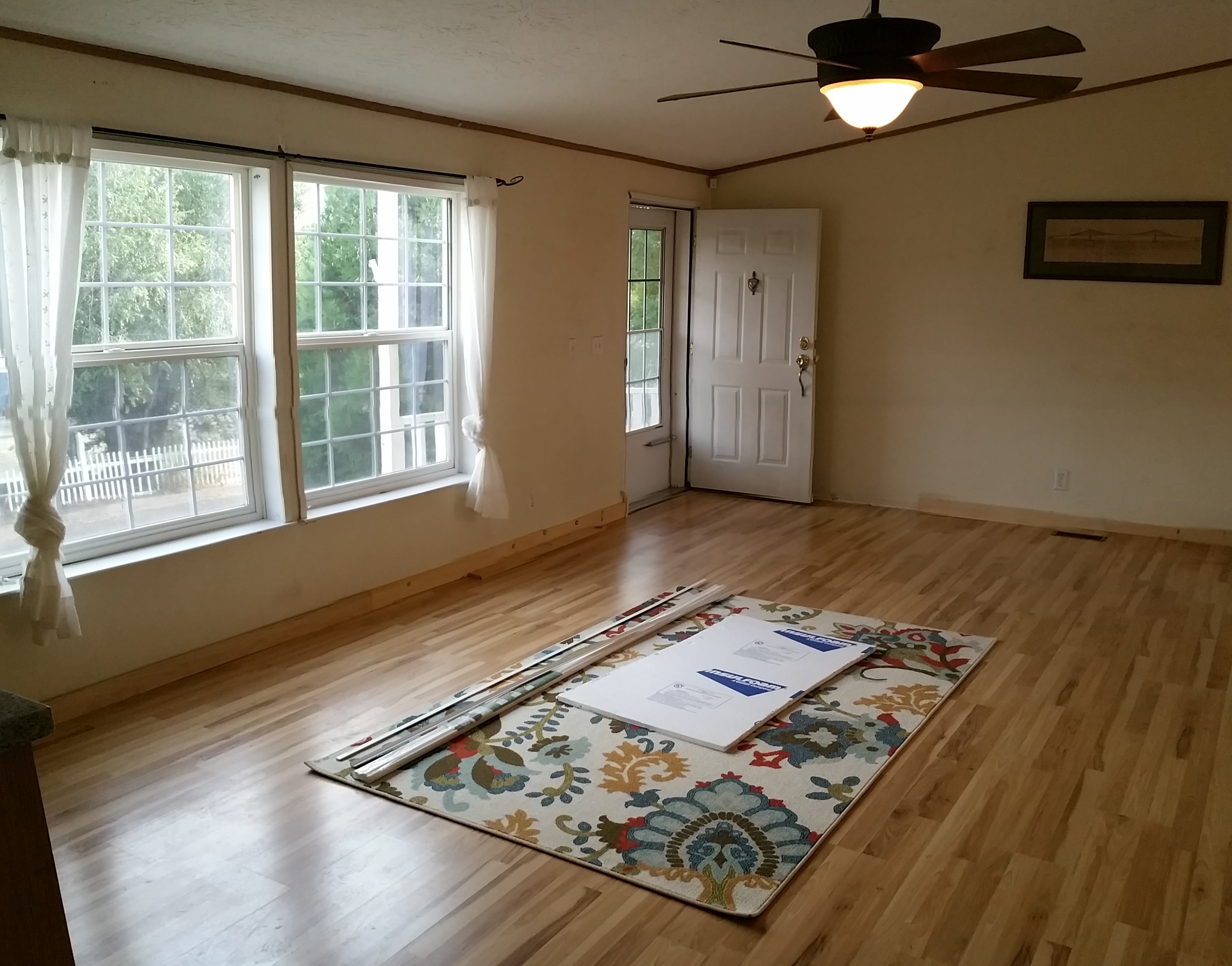Huge Sun Filled Living Room